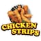 Signmission Chicken Strips Decal Concession Stand Food Truck Sticker, 8" H, D-DC-8 Chicken Strips19 D-DC-8 Chicken Strips19 - alternate 1